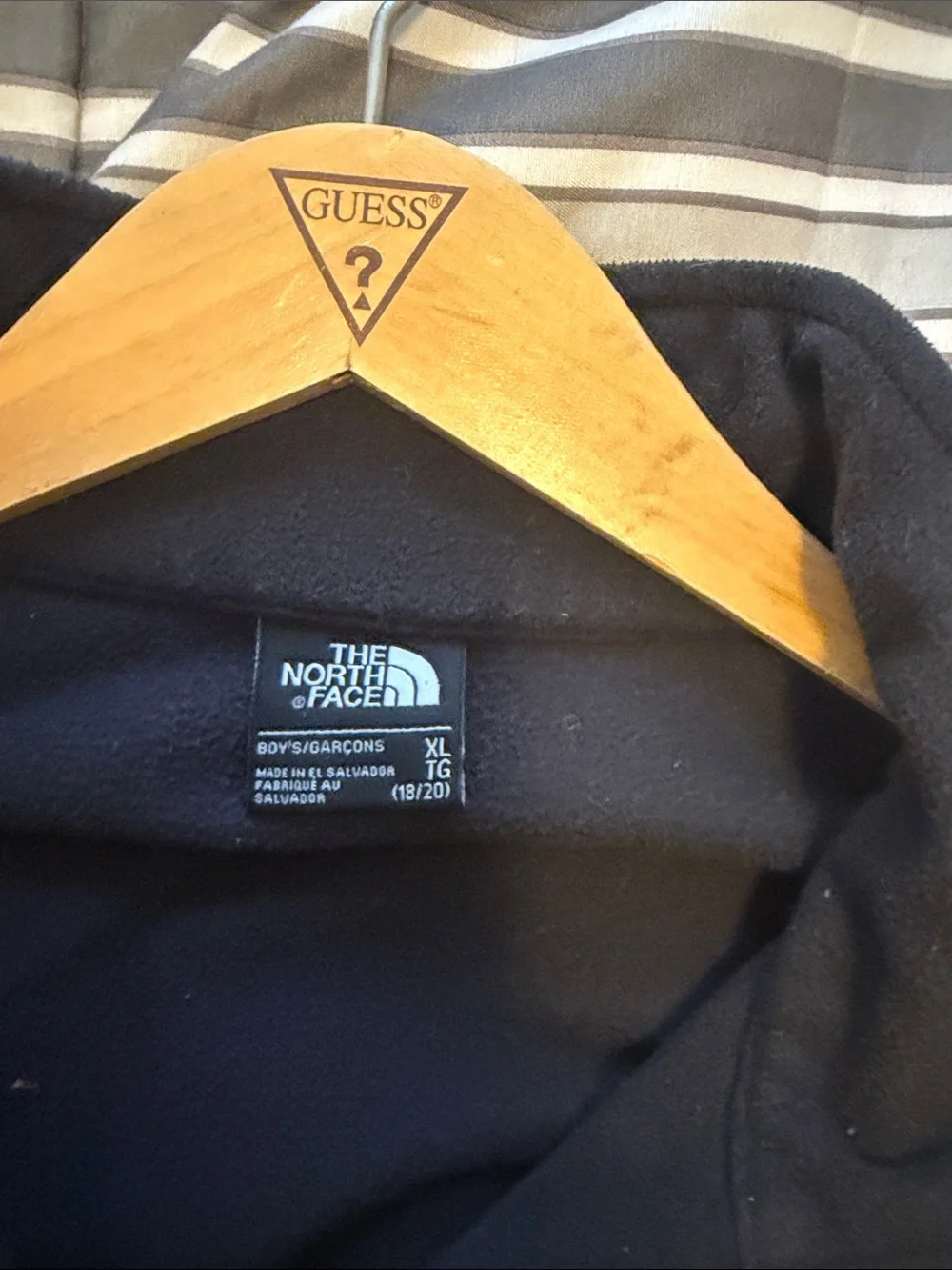 The North Face Black Half-Zip Fleece Pullover